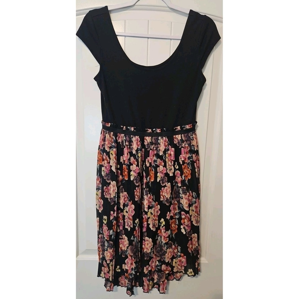 Summer Tank Dress Womens Large Floral Boho‎ Spring Tea Time Party